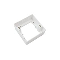 Aufputz-Rahmen McPower Flair 80x80x35mm, mit Montagebohrung