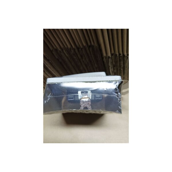 B-Ware MILOS Serien-Schalter 2-fach 250V~/ 10A inkl. Rahmen, Unterputz, weiß matt