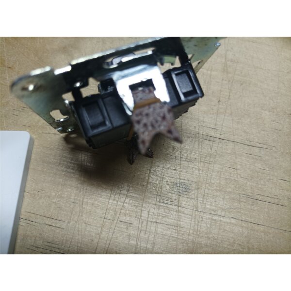 B-Ware MILOS Serien-Schalter 2-fach 250V~/ 10A inkl. Rahmen, Unterputz, weiß matt