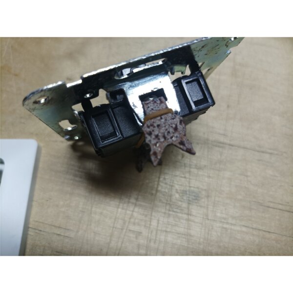 B-Ware MILOS Serien-Schalter 2-fach 250V~/ 10A inkl. Rahmen, Unterputz, weiß matt