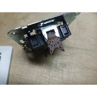 B-Ware MILOS Serien-Schalter 2-fach 250V~/ 10A inkl. Rahmen, Unterputz, weiß matt