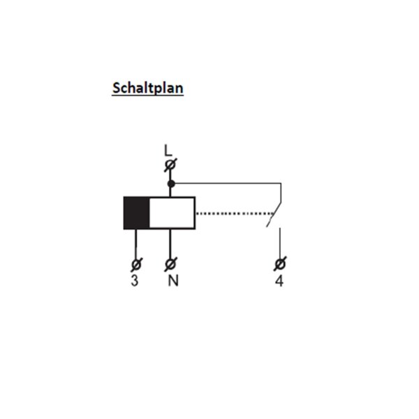 Treppenlichtzeitschalter RTLZS2 – 230?V, 0,5–20?Min., DIN-Schiene, IP40