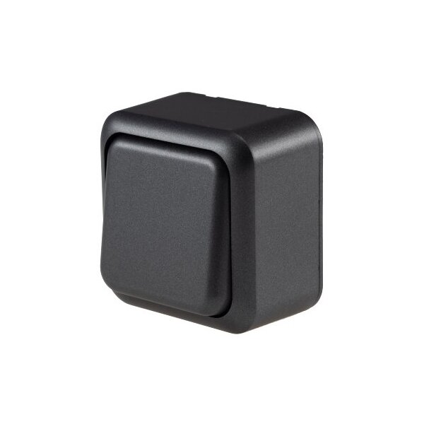 FASKO Wechsel-Schalter in Anthrazit