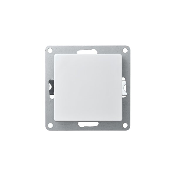 Blindabdeckung Unterputzdose 60 mm weiß für Hohlwanddosen