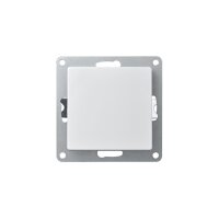 Blindabdeckung Unterputzdose 60 mm weiß für Hohlwanddosen