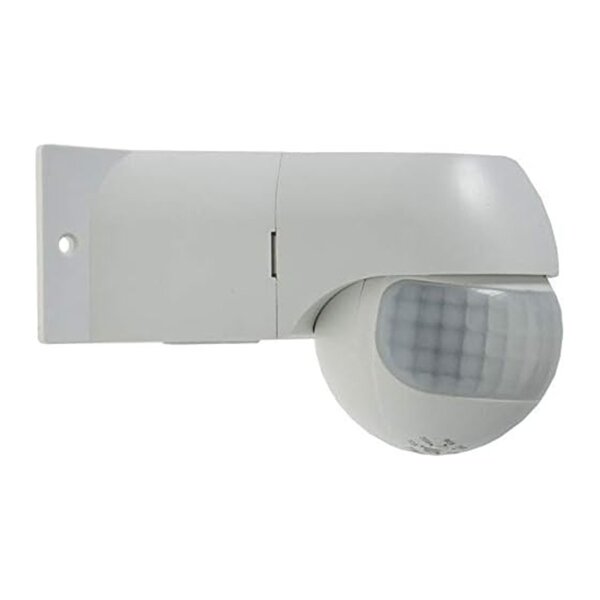 Bewegungsmelder CBM für Ecke – Weiß, 200°, 12?m, IP44 | LED-geeignet & wetterfest
