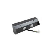 Steckdosenblock McPower Flair Aufbau 3-fach Anthrazit | Schutzkontakt mit Einsteckschutz