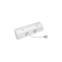 McPower Flair 3-fach Steckdosenblock mit USB, Aufbau, weiß, 230V/16A