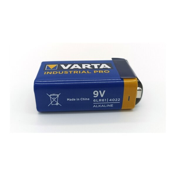 VARTA 9V Blockbatterien 20er Pack – Alkaline Batterien für Alltagsgeräte