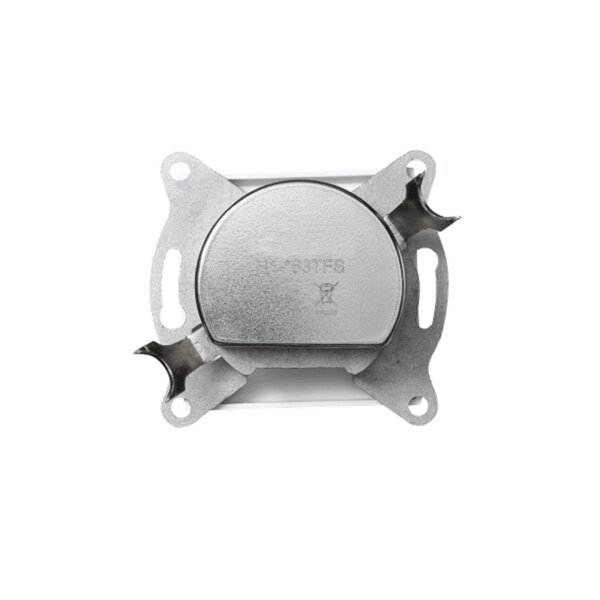 McPower Flair Antennendose für TV, Radio & SAT, Unterputz, weiß