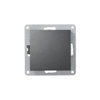 McPower Flair Wechselschalter anthrazit – UP, Steckanschluss, 250V~/10A