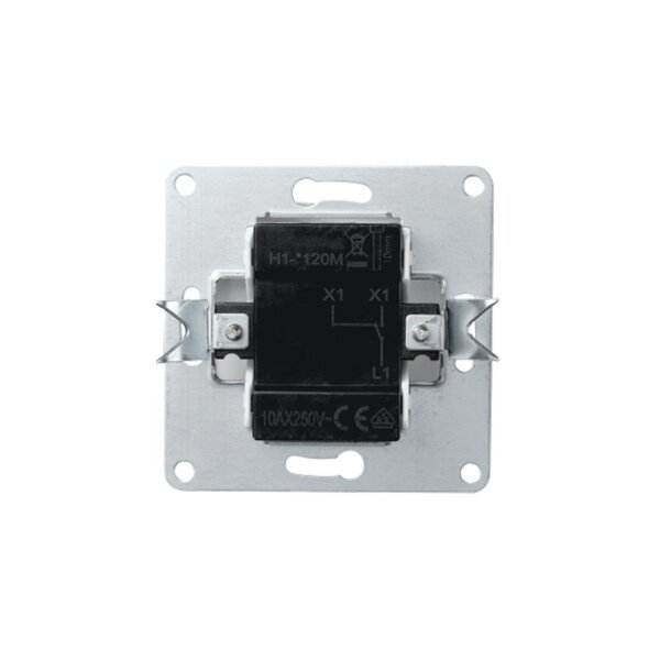 Wechselschalter McPower Shallow 250V~/10A, UP, Steckanschluss, weiß