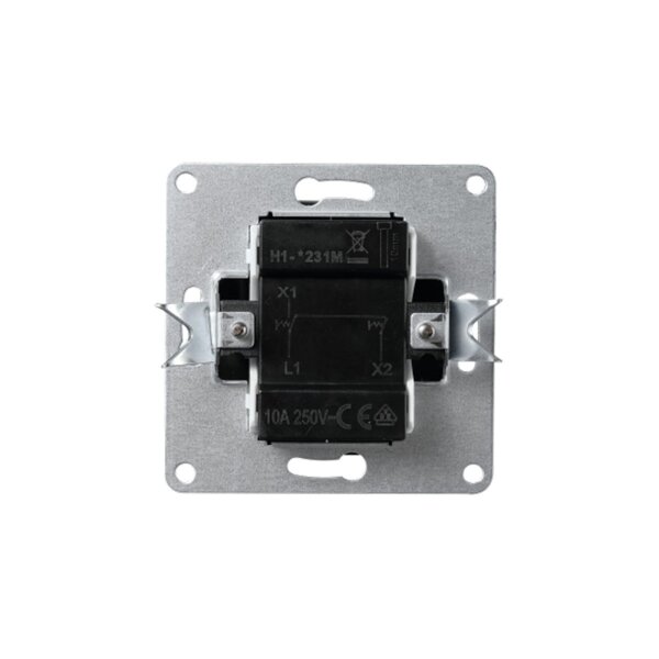 McPower Flair Wechselschalter weiß Unterputz 250V 10A