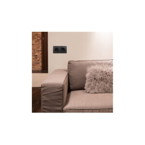 McPower Flair Flur Set 13-teilig Anthrazit | Schalter & Steckdosen