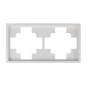 Rahmen McPower Shallow 2-fach, weiß