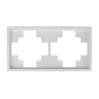 Rahmen McPower Shallow 2-fach, weiß