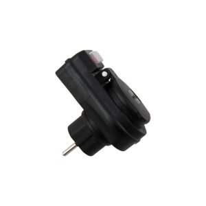 McPower Steckdosenadapter mit Schalter IP44 3500W Außen