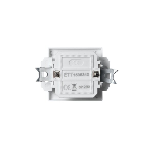 McPower Flair TAE-NFN Anschlussdose, UP, 3×6-polig, weiß