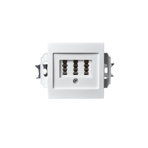 McPower Flair TAE-NFN Anschlussdose, UP, 3×6-polig,...