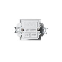 McPower Flair TAE-NFN Anschlussdose, UP, 3×6-polig, weiß