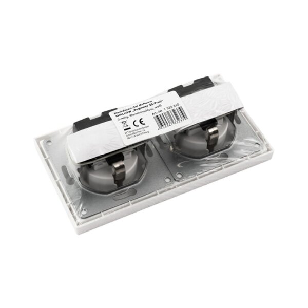 Steckdosen Set McPower Shallow Beginner 2S-Profi 3-teilig, Steckanschluss