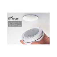 McPower Magnet-Halterung für Rauchwarnmelder, Ø 7 cm, bohrfreie Montage