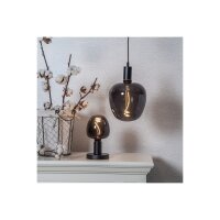 LED-Lampe E27 Decoled – 2200?K, Schwarzglas, 40?lm, dekorativ, nicht dimmbar
