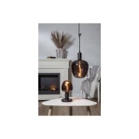 LED-Lampe E27 Decoled – 2200?K, Schwarzglas, 40?lm, dekorativ, nicht dimmbar