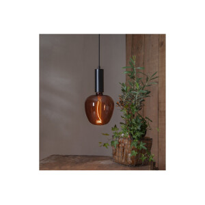 LED-Lampe E27 Decoled – 1800?K, braunes Glas, 45?lm, dekorativ, nicht dimmbar