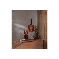 LED-Lampe E27 Decoled – 1800?K, braunes Glas, 45?lm, dekorativ, nicht dimmbar