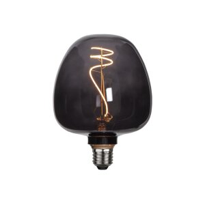 LED-Lampe E27 G125 Decoled – 2200?K, Schwarzglas,...