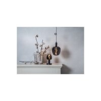 LED-Lampe E27 G125 Decoled – 2200?K, Schwarzglas, 40?lm, dekorativ, nicht dimmbar