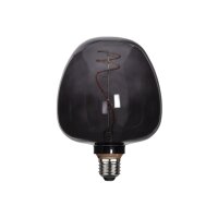 LED-Lampe E27 G125 Decoled – 2200?K, Schwarzglas, 40?lm, dekorativ, nicht dimmbar