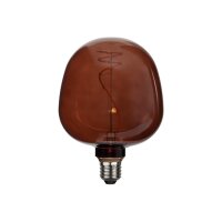 LED-Lampe E27 G125 Decoled – 1800?K, Braunglas, 45?lm, dekorativ, nicht dimmbar