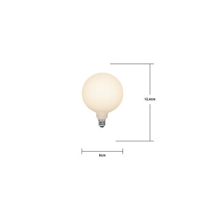 LED-Lampe E14 Soft Glow – 2100?K, klares Glas, 30?lm, dekorativ, CRI 90