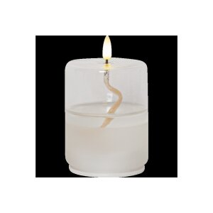 LED-Kerze Flamme Float im Glas – 8×13?cm,...