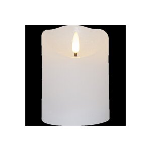 LED-Wachskerze Flamme Serie – 10?cm, Weiß,...