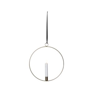 Edler Metallring/Herz mit LED Stab-Kerze "3D...