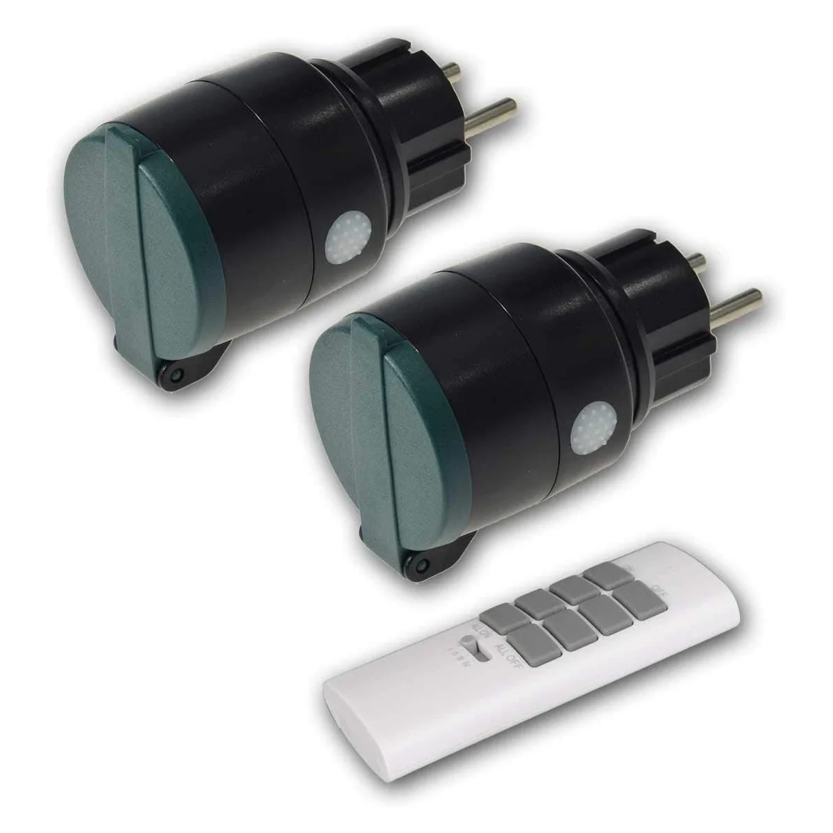 Funksteckdosen-Set Außenbereich – 2x...