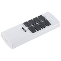 ChiliTec Pilota Casa Funksteckdosen-Set – 3x Steckdosen + 1x Fernbedienung, 2000W, IP44