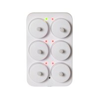 LED Teelichter 6er Pack Flamme Charge – Wiederaufladbar mit USB-Ladestation