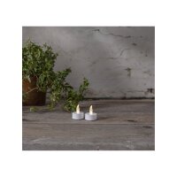 LED Teelichter 2er Pack Paulo – Warmweiß mit Timerfunktion