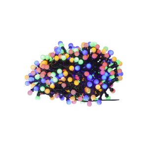 Lichterkette Berry Mini – 300 bunte LEDs für Außen, 6m mit Timer & Blinkfunktionen
