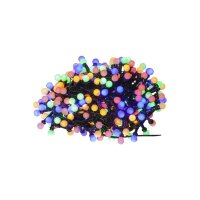 Lichterkette Berry Mini – 300 bunte LEDs für Außen, 6m mit Timer & Blinkfunktionen