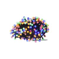 Lichterkette Berry Mini – 300 bunte LEDs für Außen, 6m mit Timer & Blinkfunktionen