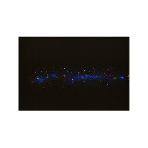Solarlichterkette Dew Drop mit 50 LEDs RGB+W | 5?m | Solarbetrieben