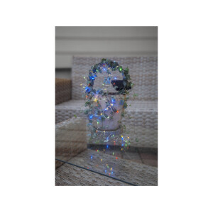 Solarlichterkette Dew Drop mit 50 LEDs RGB+W | 5?m | Solarbetrieben