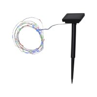 Solarlichterkette Dew Drop mit 50 LEDs RGB+W | 5?m | Solarbetrieben
