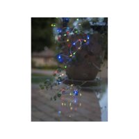 Solarlichterkette Dew Drop mit 50 LEDs RGB+W | 5?m | Solarbetrieben
