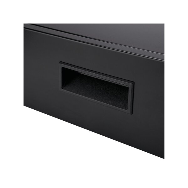 Unterbau-Schreibtischschublade Schwarz | 5?kg Tragkraft | Zur Untertischmontage